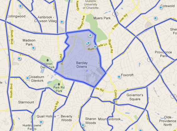 Discover Popular Charlotte Neighborhood | Barclay Downs - Best Source