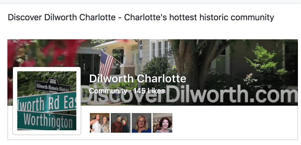 Discover Dilworth on Facebook