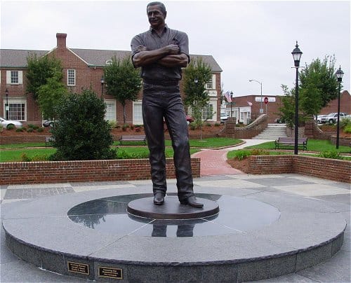 Dale Statue Kannapolis, NC