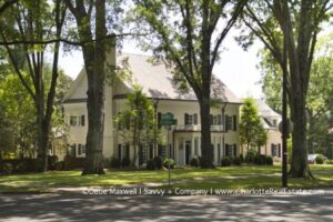 Homes in historic Eastover Charlotte NC