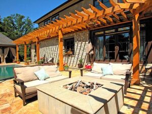 Homes featuring outdoor living spaces in Charlotte