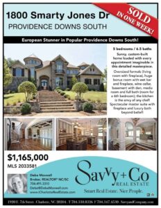 Get your home SOLD in Providence Downs South