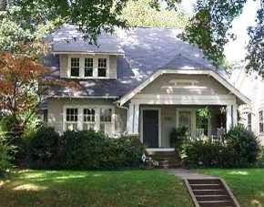 Bungalows in Charlotte North Carolina's Dilworth Community