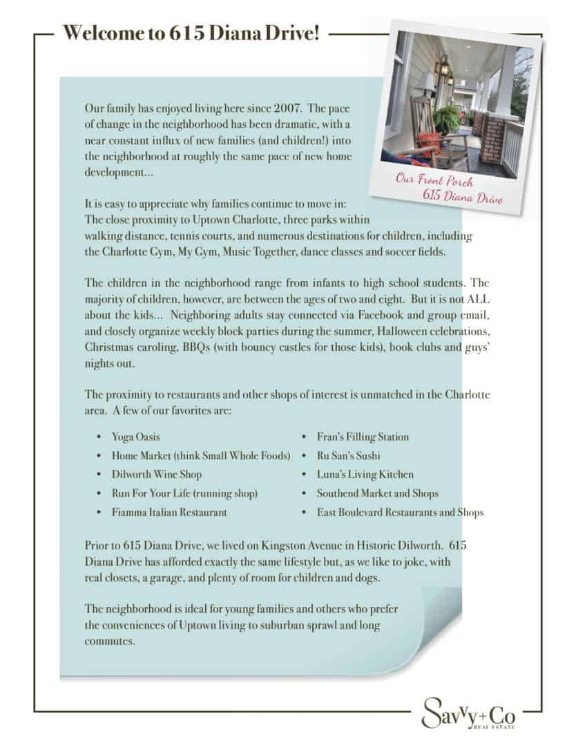 What do Dilworth Charlotte residents love about their homes?