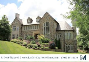 Charlotte luxury homes in Morrocroft SouthPark Gated Community