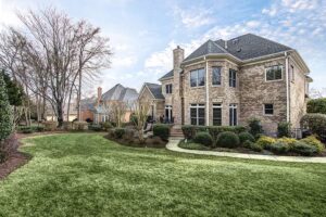 Savvy Luxury home for sale in Ballantyne Country Club gorgeous backyard