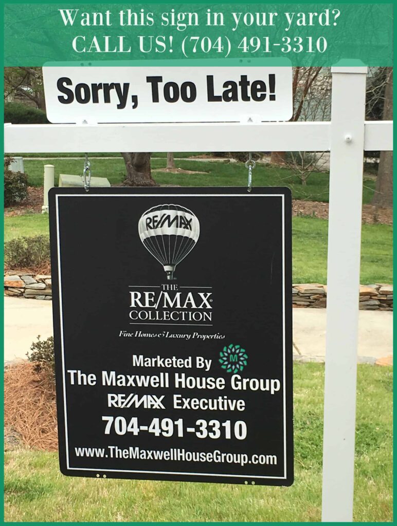 Sorry too late - we know you want this sign in your yard!