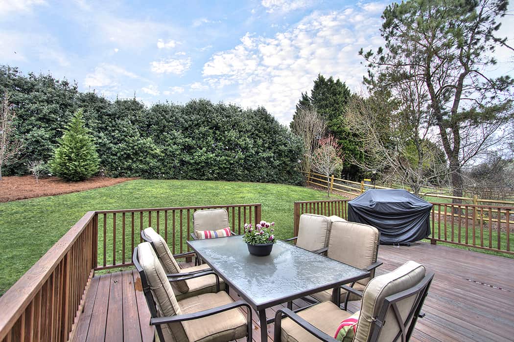 GREAT backyard in popular Charlotte neighborhood home for sale