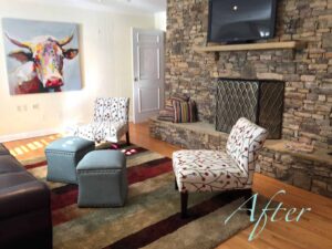 After staging in Charlotte home for sale