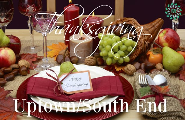 Charlotte Restaurants Open Thanksgiving Day 2016 | Charlotte NC Homes