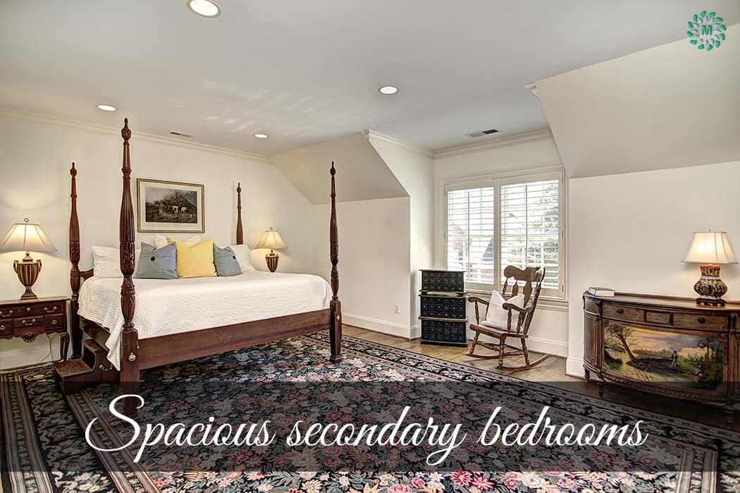 Spacious secondary bedrooms in SouthPark
