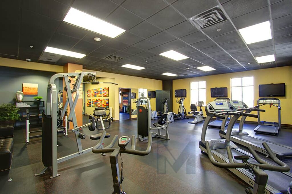 Complexes with gyms in SouthPark