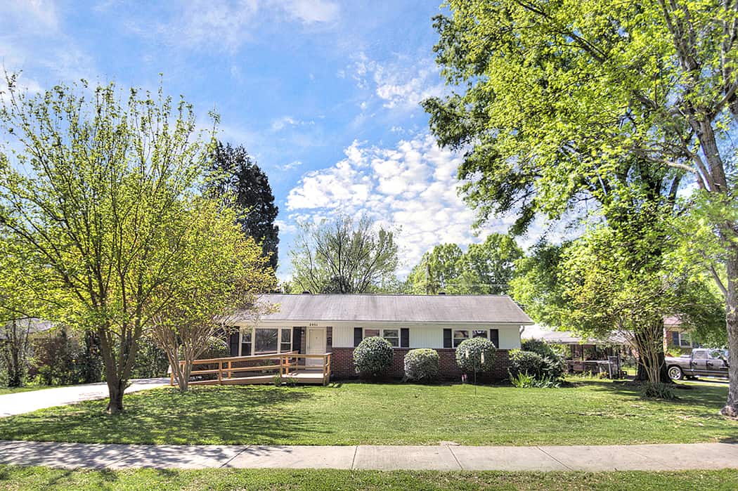 3951 Whitehall Drive Charlotte NC 28208 Full Brick Ranch Home in