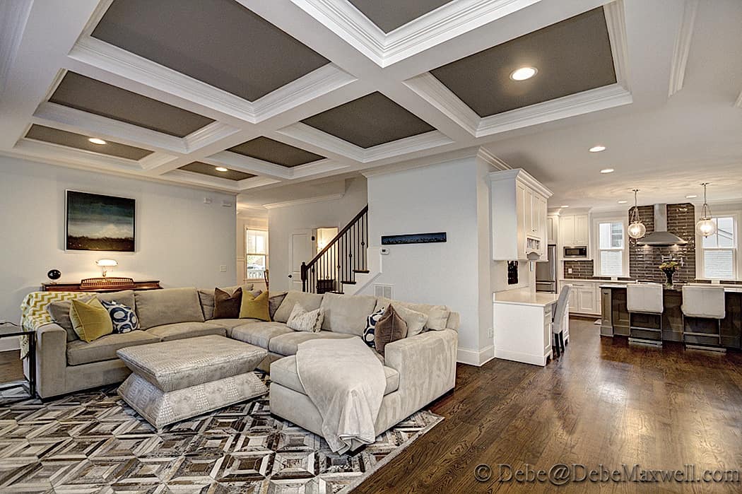 Open floorplan in renovated Dilworth Home Charlotte