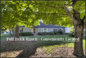 Full Brick Ranch Conveniently Located Charlotte Metro Region