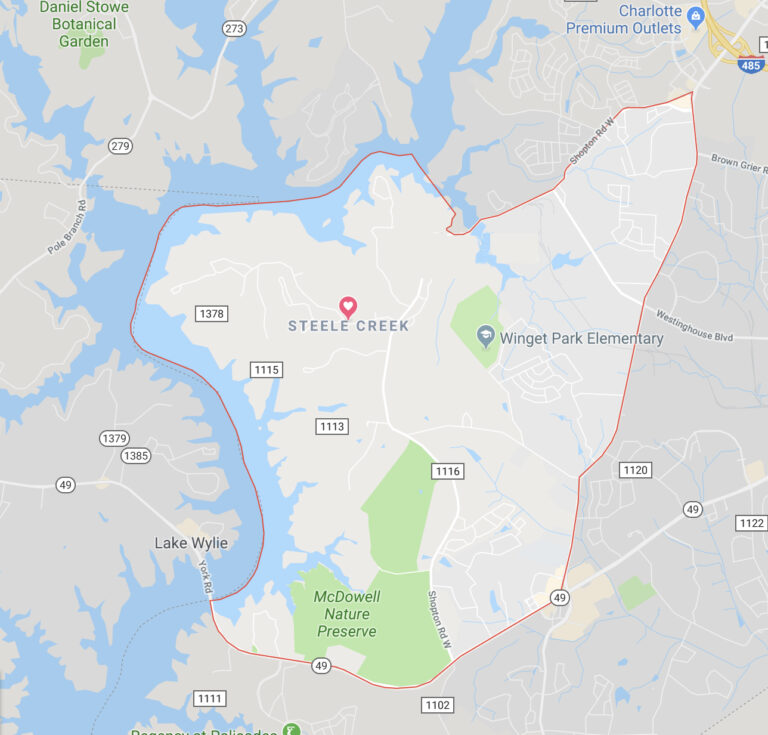 Top Selling Neighborhoods in Zip Code 28278 (Steele Creek) Charlotte NC Homes for Sale By The