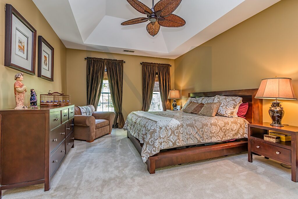 Master suite in Overlook home for sale
