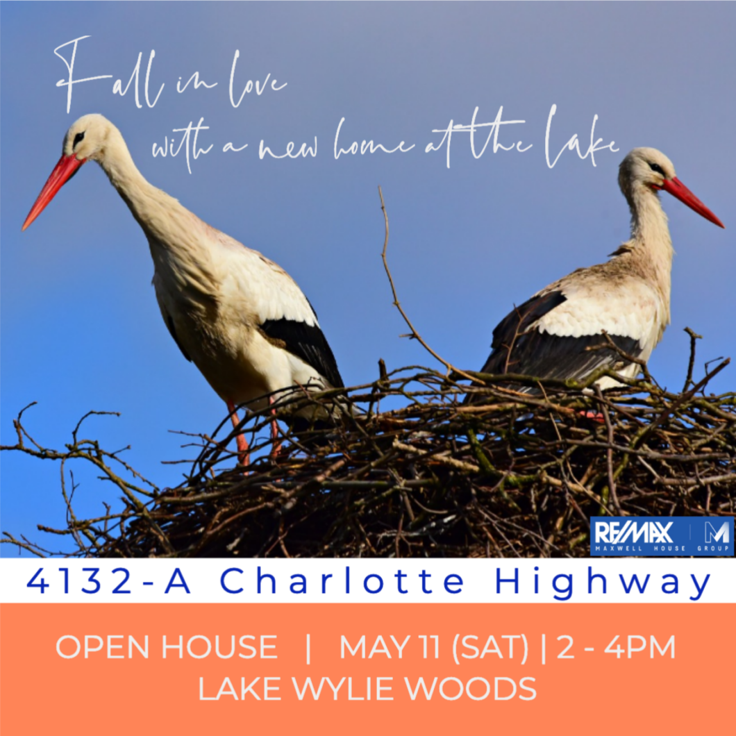 LAKE WYLIE OPEN HOUSES SATURDAY, MAY 11, 2019 Charlotte NC Homes